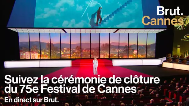 DIRECT - Vivez la Cérémonie de clôture du 75e Festival de Cannes