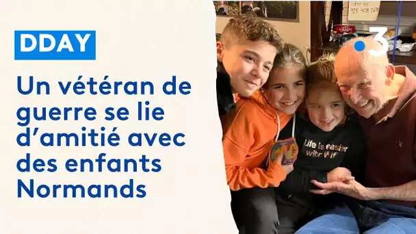 DDay : incroyable amitié entre un vétéran de guerre et des enfants Normands