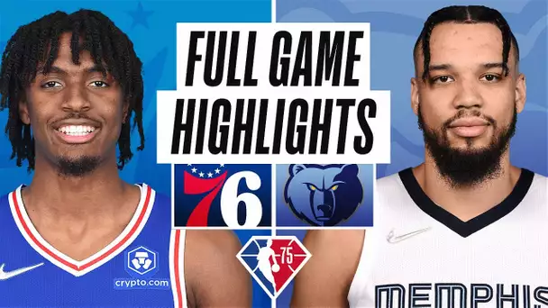 76ERS at GRIZZLIES | FULL GAME HIGHLIGHTS | December 13, 2021