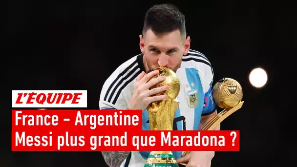 Lionel Messi est-il désormais plus grand que Diego Maradona ?