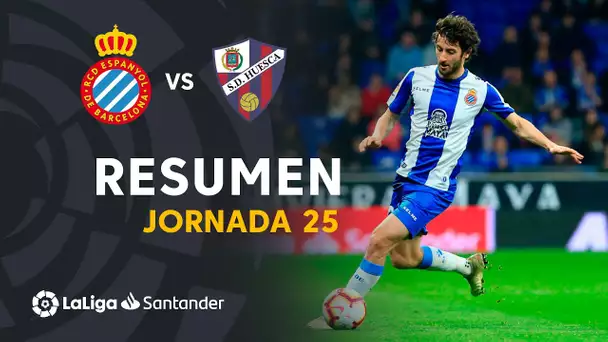 Resumen de RCD Espanyol vs SD Huesca (1-1)