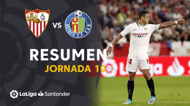 Resumen de Sevilla FC vs Getafe CF (2-0)