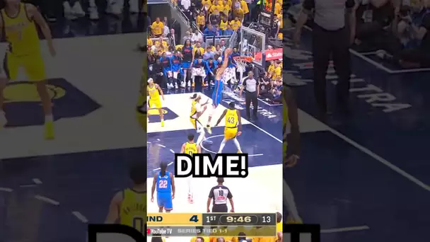 JDub with the dime to Chet!