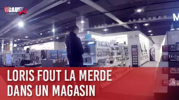 Loris fout la merde dans un magasin - C’Cauet sur NRJ