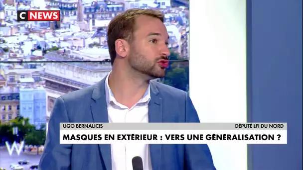 U. Bernalicis : « Gratuité des masques, mettons ça en place en même temps que le rendre obligatoire»