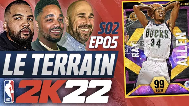[NBA 2K22] Le Terrain s02 ep05 - Ray Allen meilleur shooteur du jeu ?!