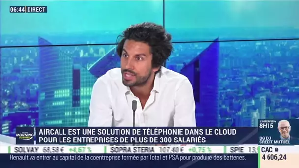 Jonathan Anguelov (Aircall) :Quel intérêt de réconcilier les données téléphoniques et le cloud ?