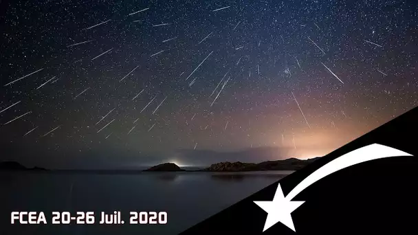 ✨3 essaims d'étoiles filantes cette semaine... - ÉPHÉMÉRIDE 27 juil.-2 août 2020