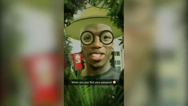 Paul Pogba craque sur Snapchat
