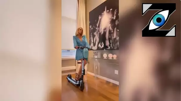 [Zap Réseaux Sociaux] Visite en trottinette de la maison de Paris Hilton ! (24/09/21)