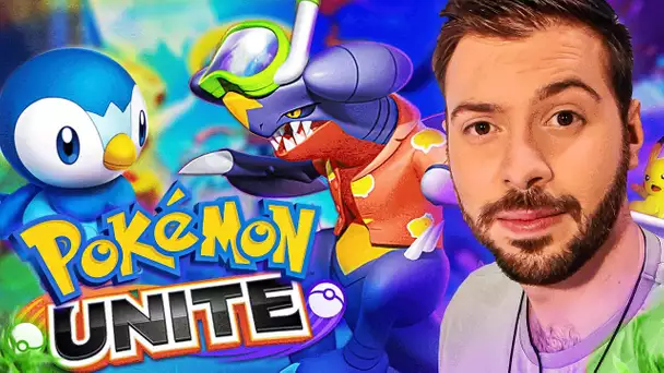 POKEMON UNITE - Première Game avec Carchacrok !