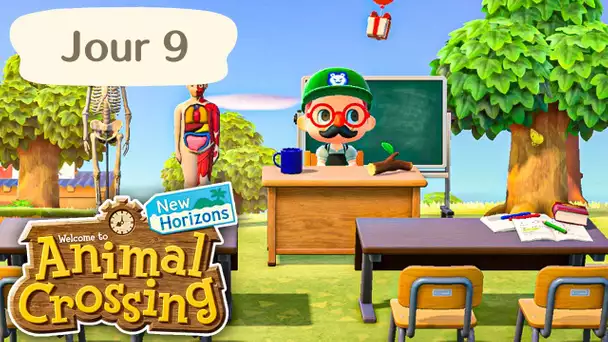 Jour 9 | Bienvenue à l'école ! | Animal Crossing : New Horizons