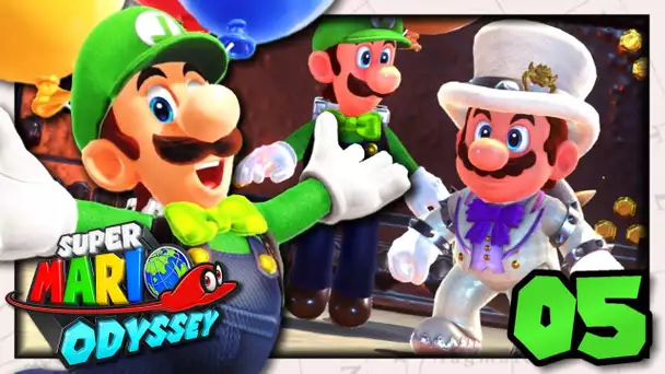 AU PAYS DE BOWSER ! | CHASSE AUX BALLONS LUIGI SUPER MARIO ODYSSEY