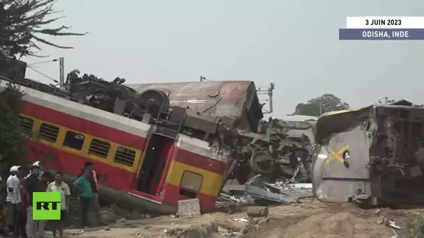 🇮🇳 Inde : un accident ferroviaire près de l'Odisha fait au moins 288 morts