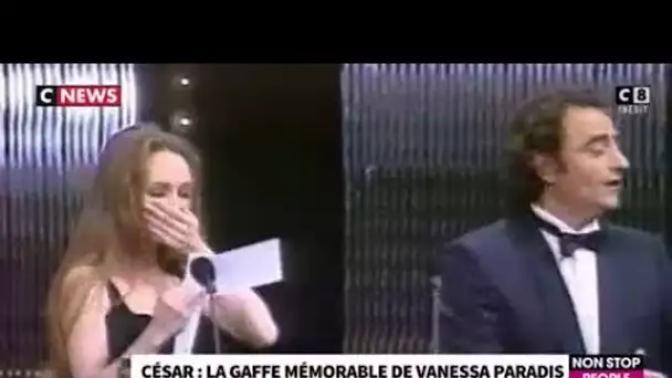 César - La gaffe mémorable de Vanessa Paradis