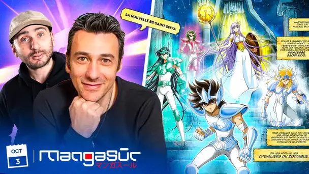 On reçoit le dessinateur de la BD Saint Seiya | MANGA SÛR