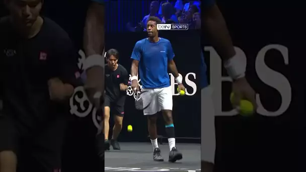 🎾 Laver Cup 😅 Gaël Monfils est visiblement venu pour s'amuser... pas Félix Auger-Aliassime ! #Shorts