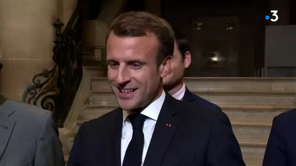 Retour sur la visite surprise d'Emmanuel Macron à Rouen