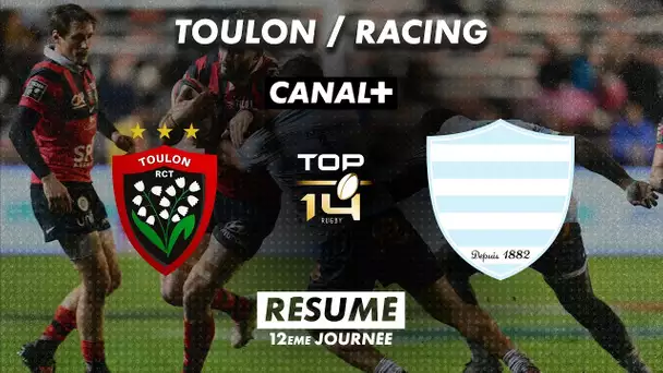 Le résumé de Toulon / Racing 92 - TOP 14 - 12ème journée