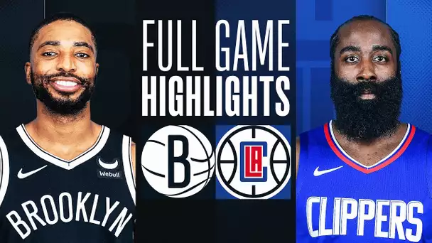 NETS at CLIPPERS | FULL GAME HIGHLIGHTS | January 21, 2024