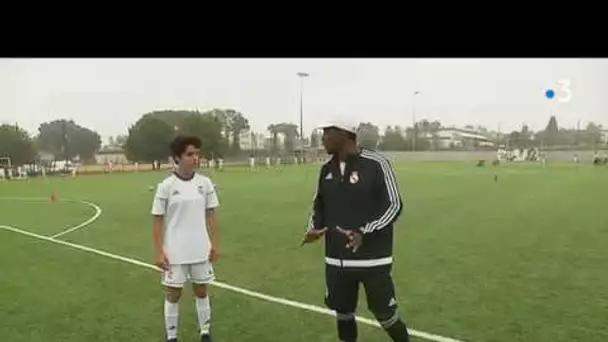 Jeunes entraines par le Real de Madrid