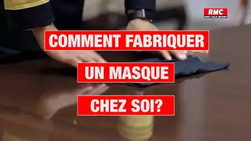 ▶️EN VIDÉO: Comment fabriquer un masque chez soi?