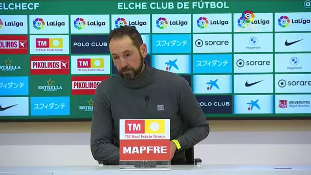 Rueda de prensa Elche CF vs CA Osasuna