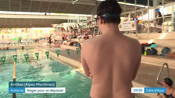 Antibes : le défi de la natation pour de jeunes autiste avec le premier Swimathon