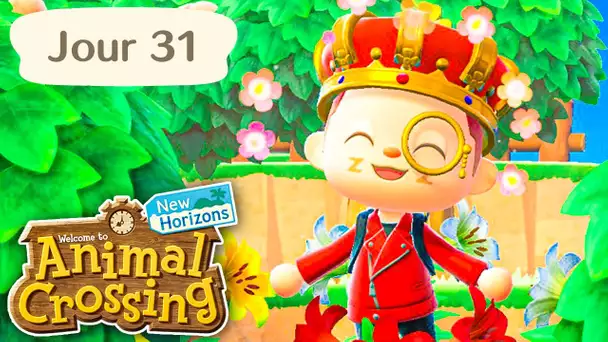 Jour 31 | La Couronne à 1 200 000 clochettes | Animal Crossing : New Horizons