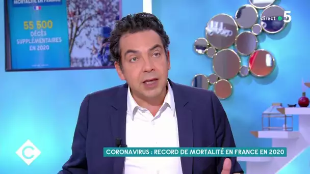 Coronavirus : record de mortalité en France en 2020 - C à Vous - 29/03/2021