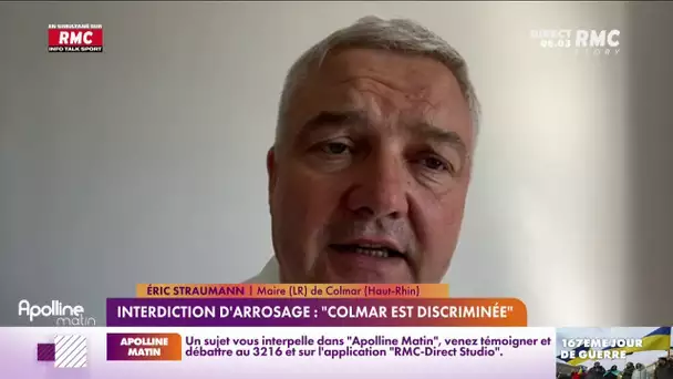 Interdiction d'arrosage : le coup de gueule d'Éric Straumann, maire de Colmar