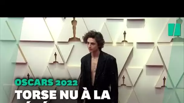 Timothée Chalamet remporte l'Oscar du look le plus osé