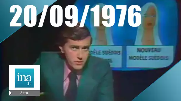 20h Antenne 2 du 20 septembre 1976 - Elections en Suède | Archive INA