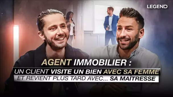 AGENT IMMOBILIER : UN CLIENT VISITE UN BIEN AVEC SA FEMME ET REVIENT PLUS TARD AVEC... SA MAÎTRESSE