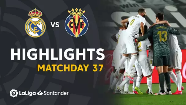 Highlights Real Madrid vs Villarreal CF (2-1)