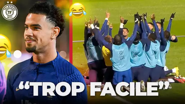 La FOLLE célébration de la team Zaïre-Emery à l'entrainement avec les Bleus 😂 - La Quotidienne #1415