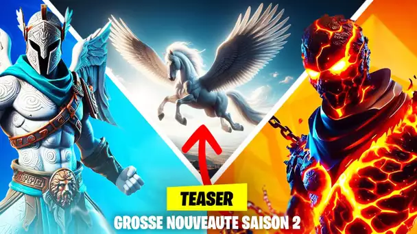 NOUVEAU TEASER ET GROSSE NOUVEAUTE POUR LA PROCHAINE SAISON ! (FORTNITE CHAPITRE 5 SAISON 2)