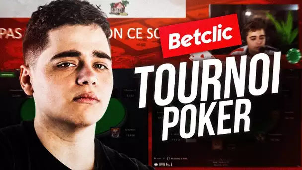 ON PARTICIPE À PLUSIEURS TOURNOIS DE POKER SUR BETCLIC