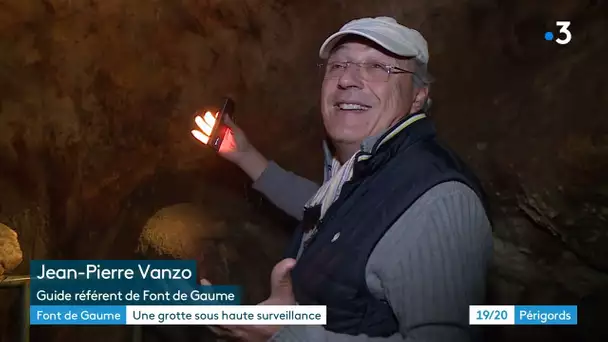 La grotte de Font de Gaume aux Eyzies en cours de numérisation