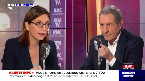 Amélie De Montchalin face à Jean-Jacques Bourdin en direct