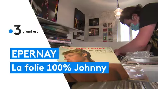 Epernay : la boutique 100% Johnny Hallyday attire les fans