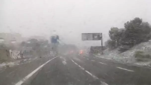 Il neige à Marseille