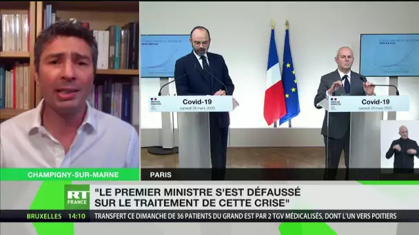 Conférence d’Edouard Philippe: «Le Premier ministre s’est défaussé sur le traitement de cette crise»