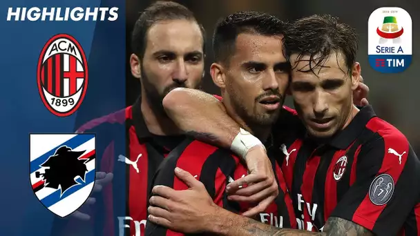 AC Milan 3-2 Sampdoria | Suso Strike Settles San Siro Thriller | Serie A