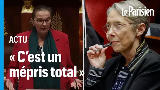 Une députée LFI sermonne Élisabeth Borne qui vapote à l’Assemblée nationale