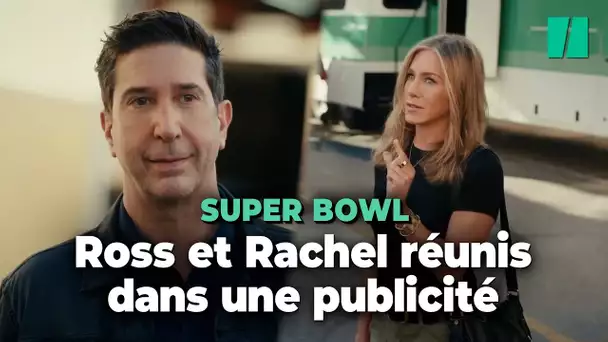 Jennifer Aniston et David Schwimmer se retrouvent dans une pub pour le Super Bowl