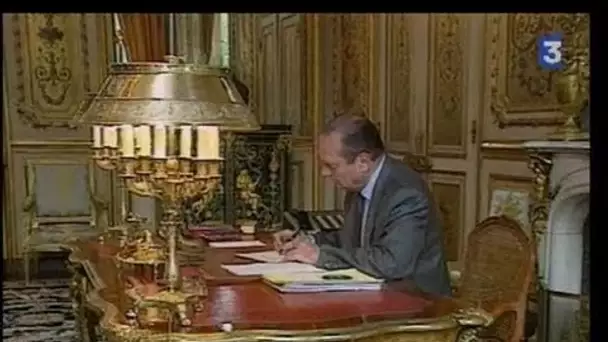 Fin de l'immunité parlementaire de Jacques Chirac