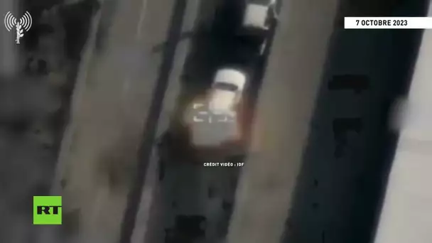 🇮🇱 Tsahal dévoile des images de la destruction de véhicules du Hamas