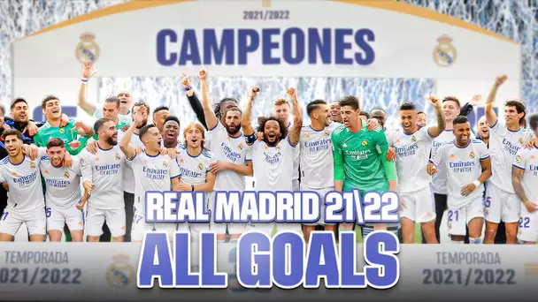 ¡TODOS los goles del Real Madrid 2021/2022 en 8 MINUTOS!