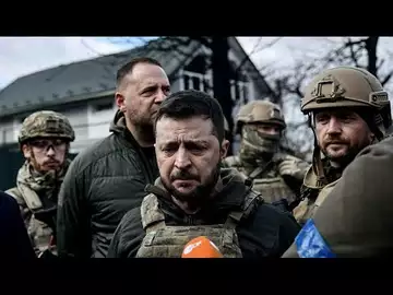 Pour les Ukrainiens de sa ville, Volodymyr Zelensky est un symbole de résistance pour tout un …